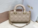 Dior Lady D-Joy Small Bag In Hazelnut Cannage Lambskin - Image 9