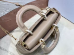 Dior Lady D-Joy Small Bag In Hazelnut Cannage Lambskin - Image 2