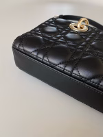 Dior Lady D-Joy Small Bag In Black Cannage Lambskin - Image 3