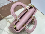 Dior Lady D-Joy Small Bag In Peony Pink Cannage Lambskin - Image 2