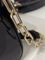 Dior Lady D-Joy Small Bag in Black Patent Calfskin - Image 9
