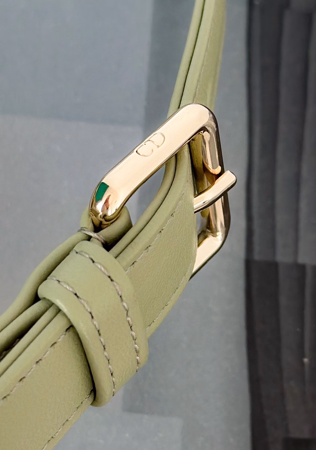 Dior Lady D-Joy Medium Bag In Ethereal Green Cannage Lambskin - Image 7