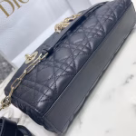 Dior Lady D-Joy Bag In Black Cannage Lambskin - Image 7