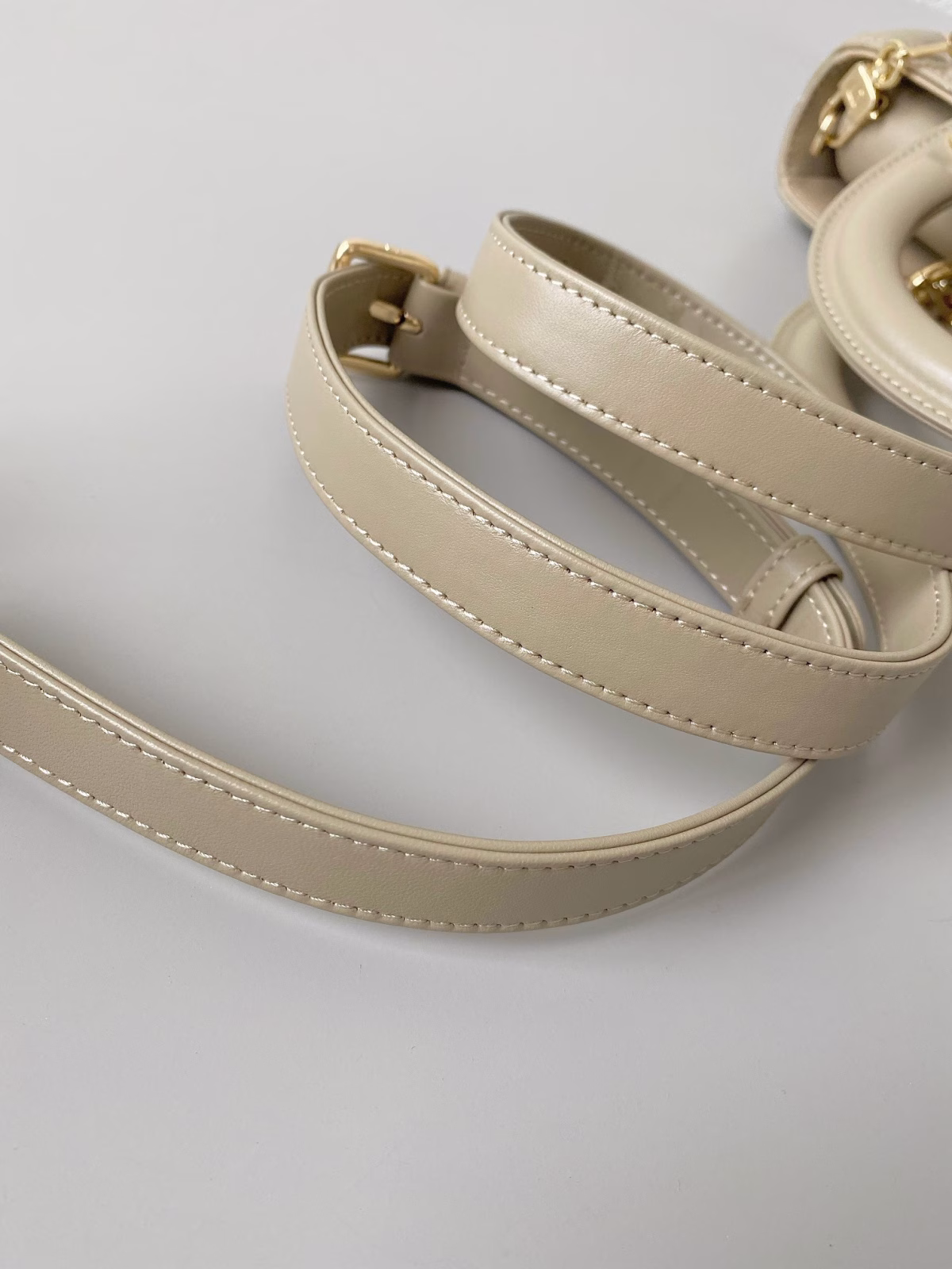 Dior Lady D-Joy Medium Bag In Sand Cannage Lambskin - Image 7