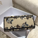 Dior Medium Lady D-Lite Bag In Beige Jardin d'Hiver Embroidery - Image 10