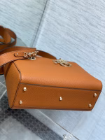 Dior Medium Lady D-Sire My ABCDior Bag in Brown Bull Leather - Image 7