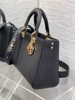 Dior Medium Lady D-Sire My ABCDior Bag in Black Bull Leather - Image 10
