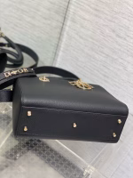 Dior Medium Lady D-Sire My ABCDior Bag in Black Bull Leather - Image 6