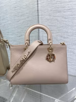 Dior Medium Lady D-Sire My ABCDior Bag in Beige Bull Leather - Image 9