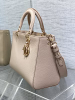 Dior Medium Lady D-Sire My ABCDior Bag in Beige Bull Leather - Image 2