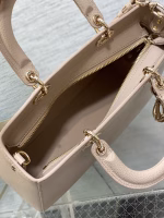 Dior Medium Lady D-Sire My ABCDior Bag in Beige Bull Leather - Image 4