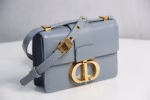 Dior Micro 30 Montaigne Bag In Grey Calfskin - Image 6