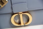 Dior Micro 30 Montaigne Bag In Grey Calfskin - Image 2