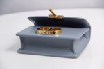 Dior Micro 30 Montaigne Bag In Grey Calfskin - Image 7