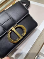 Dior Micro 30 Montaigne Bag In Black Calfskin - Image 5