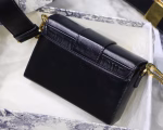 Dior 30 Montaigne Box Bag In Black Lambskin - Image 6