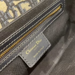 Dior 30 Montaigne Avenue Bag In Blue Dior Oblique Jacquard - Image 5