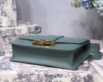 Dior 30 Montaigne Shoulder Bag In Storm Blue Calfskin - Image 3