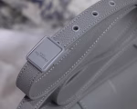 Dior 30 Montaigne Bag In Grey Ultra Matte Grained Calfskin - Image 4