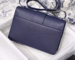 Dior 30 Montaigne Bag In Indigo Blue Matte Grained Calfskin - Image 4