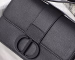 Dior 30 Montaigne Bag In Black Ultra Matte Grained Calfskin - Image 2