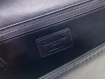 Dior 30 Montaigne Chain Bag With Handle In Black Lambskin - Image 10