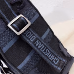 Dior Diorcamp Messenger Bag In Blue Camouflage Canvas - Image 6