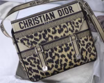 Dior Diorcamp Bag In Beige Multicolor Mizza Embroidery - Image 7