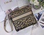 Dior Diorcamp Bag In Beige Multicolor Mizza Embroidery - Image 10