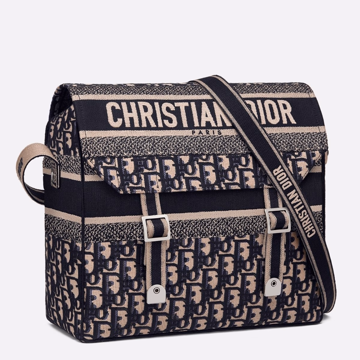 Dior Blue Oblique Diorcamp Messenger Bag - Image 1
