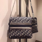 Dior Blue Oblique Diorcamp Messenger Bag - Image 4
