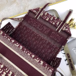 Dior Bordeaux Oblique Diorcamp Messenger Bag - Image 9