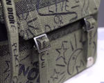Dior Diorcamp Messenger Bag In Green Embroidered Canvas - Image 5