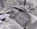 Dior Diorcamp Messenger Bag In Grey Oblique Canvas - Image 7