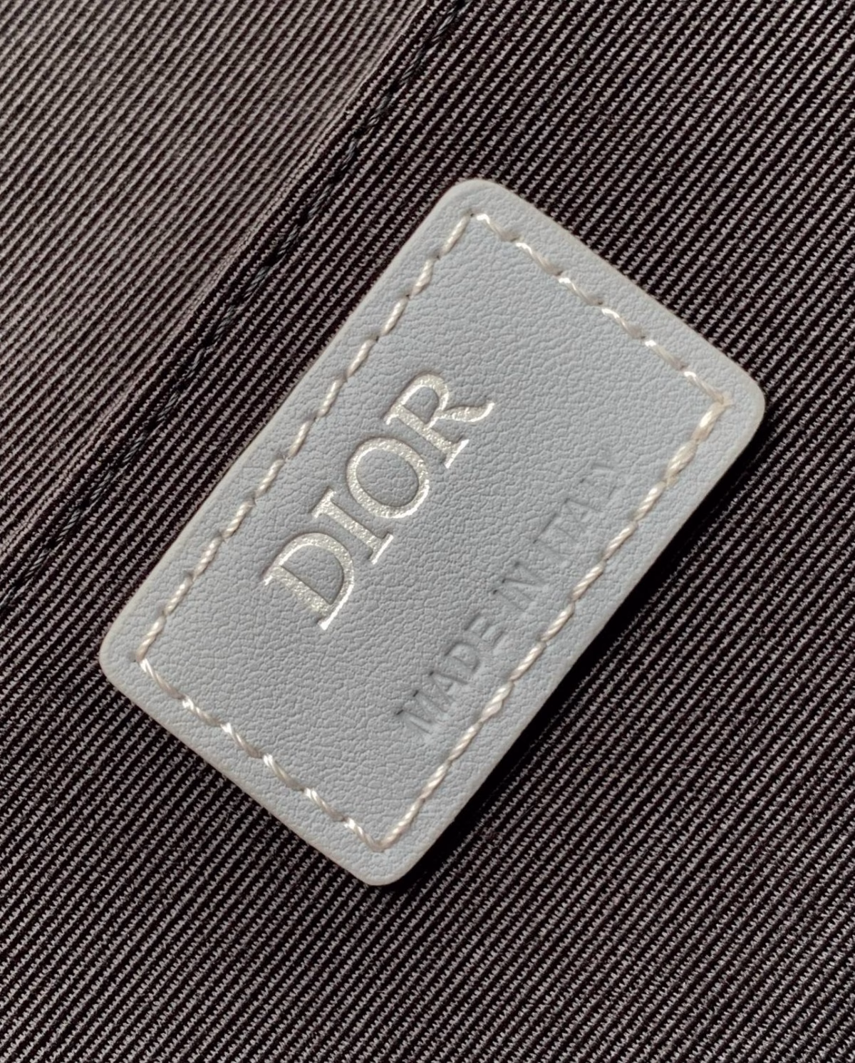 Dior Lingot Briefcase in Grey CD Diamond Canvas - Image 10
