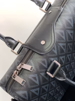 Dior Lingot Briefcase in Black CD Diamond Canvas - Image 9