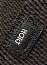 Dior Lingot Briefcase in Black CD Diamond Canvas - Image 6