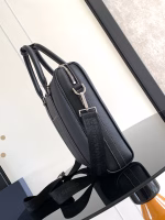 Dior Lingot Briefcase in Black Grained Calfskin - Image 7
