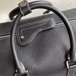 Dior Lingot 50 Duffle Bag In Black Grained Calfskin - Image 4