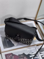 Dior Men's Mini Saddle Messenger Bag in Oblique Jacquard and Calfskin - Image 6