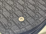 Dior Men's Saddle Pouch in Black Dior Oblique Jacquard - Image 4