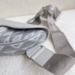 Dior Men's Saddle Bag In Gray CD Diamond Canvas - Image 9