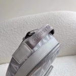 Dior Mini Rider Sling Bag In Gray CD Diamond Canvas - Image 6