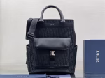 Dior Explorer Tote Bag In Black Dior Oblique Mirage Technical Fabric - Image 6