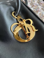 Dior Nolita Medium Bag in Black Calfskin - Image 3