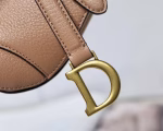 Dior Micro Saddle Bag In Poudre Goatskin - Image 7