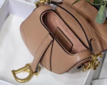 Dior Micro Saddle Bag In Poudre Goatskin - Image 5