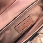 Dior Mini Saddle Bag In Nude Calfskin - Image 4