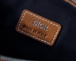 Dior Men's Saddle Belt Bag In Brown Grained Calfskin - Image 4