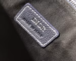 Dior Men's Saddle Belt Bag In Navy Grained Calfskin - Image 4